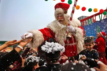 برگزاری جشن کریسمس در تهران